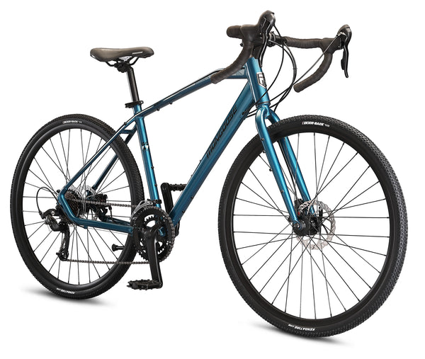 Grit Adventure Road Bike, 14 Speeds, 700c Wheels, Blue