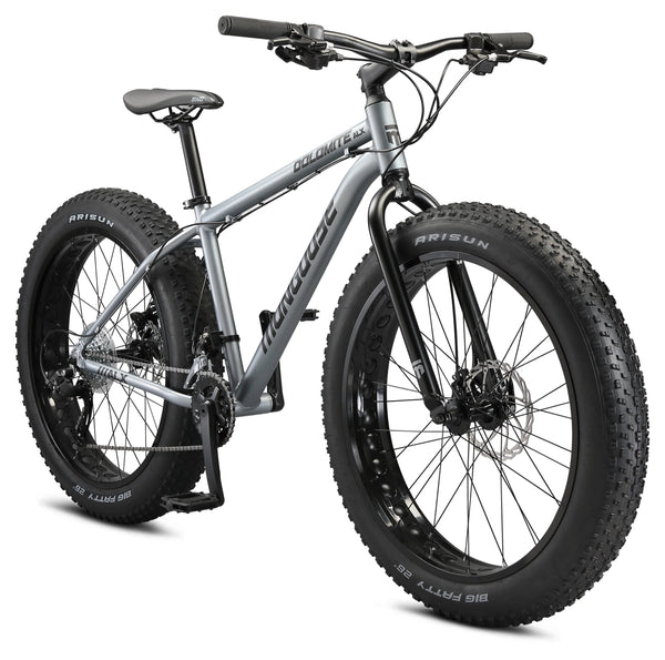 26 - In. Dolomite ALX Unisex Fat Tire Mountain Bike, Gray