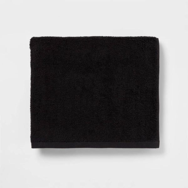 Everyday Bath Towel Black - Room Essentials