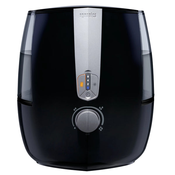 Homedics Totalcomfort Plus Ultrasonic Air Humidifier, 5.3 L Water Tank with Warm and Cool Mist for Home, Office, Nursery, Dorm, Night - Light with