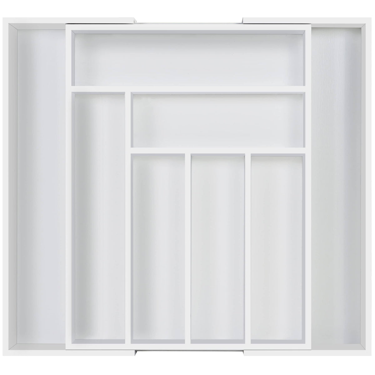 Utopia Kitchen Expandable Bamboo Silverware Organizer for Drawer Kitchen Utensil Organizer, Kitchen Drawer Organizer, Cutlery Drawer Organizer