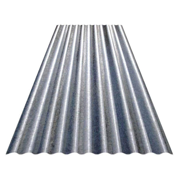 Gibraltar Building Products CR12G-U 12 ft. Corrugated Galvanized Steel 29-Gauge Roof Panel