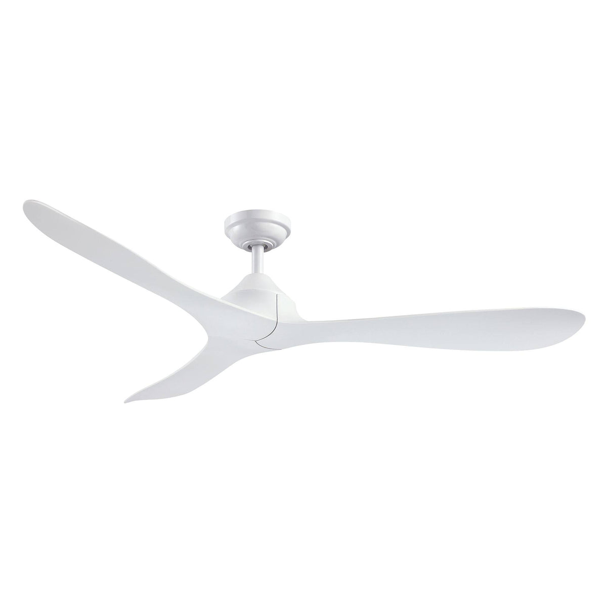 Parrot Uncle 56-in White Indoor Ceiling Fan and Remote (3-Blade)