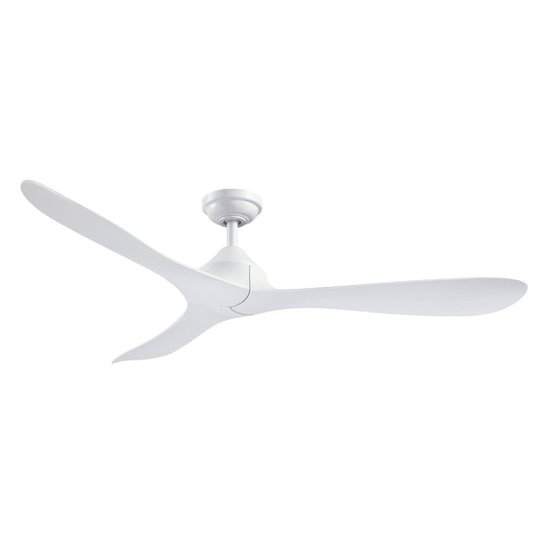 Parrot Uncle 56-in White Indoor Ceiling Fan and Remote (3-Blade)